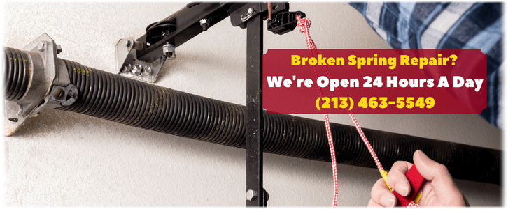 Broken Garage Door Spring Repair LA